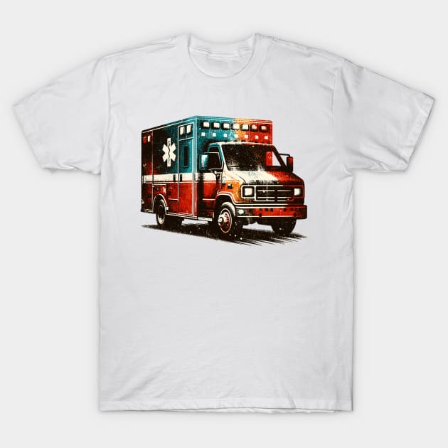 Ambulance T-Shirt by Vehicles-Art